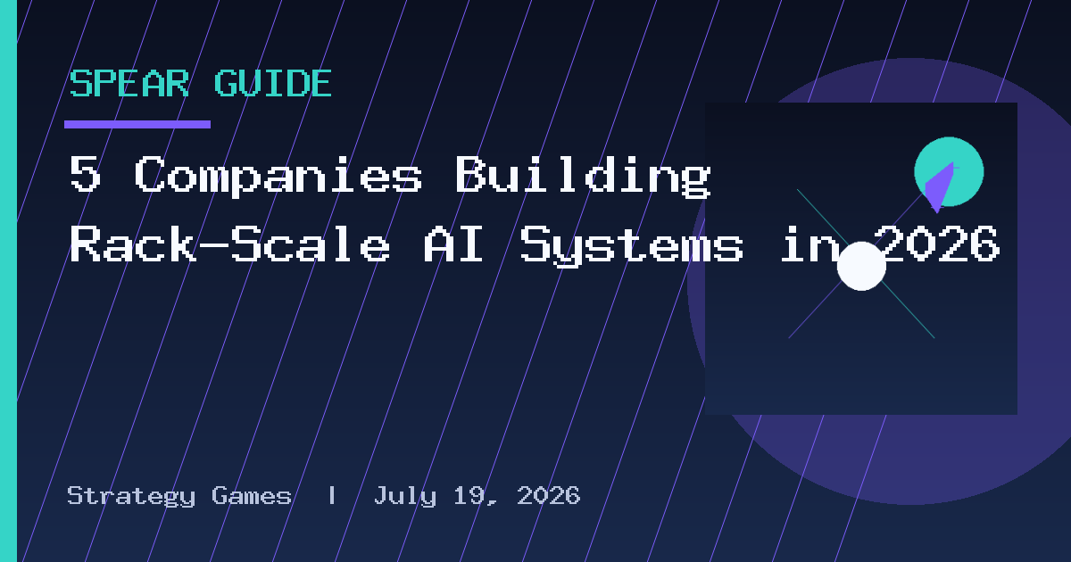 5 Companies Building Rack-Scale AI Systems in 2026