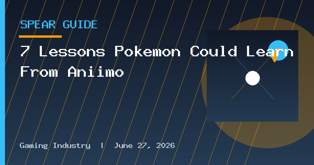 7 Lessons Pokémon Could Learn From Aniimo