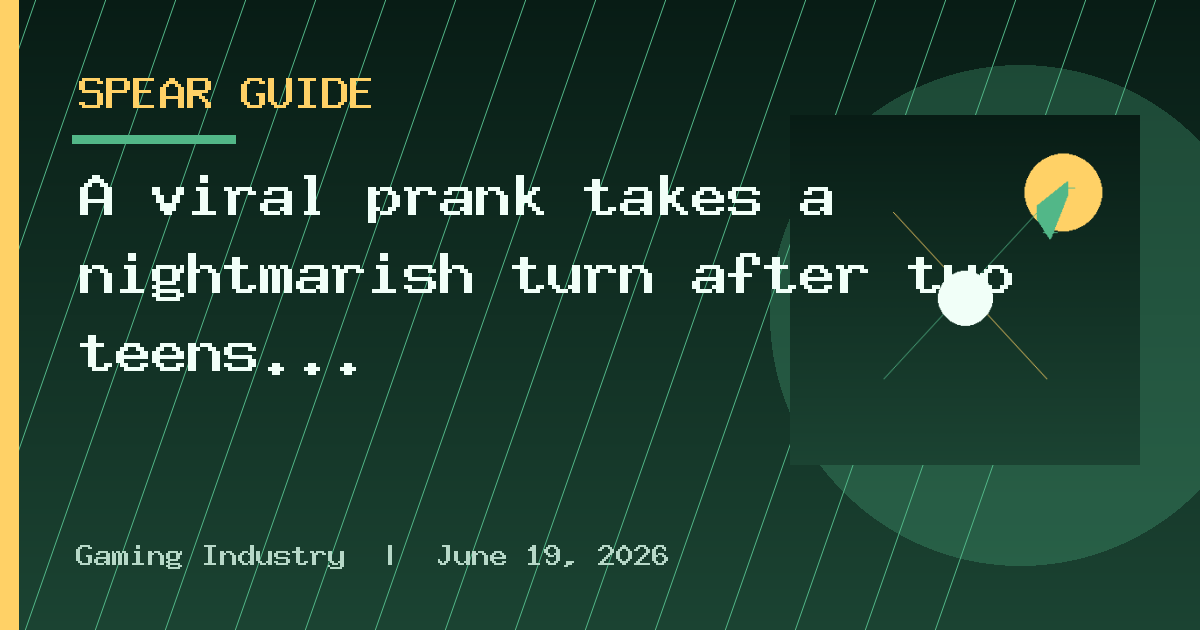 A viral prank takes a nightmarish turn after two teens kicked in a family