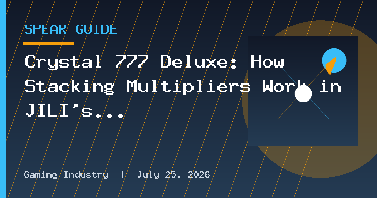 Crystal 777 Deluxe: How Stacking Multipliers Work in JILI’s Classic Slot