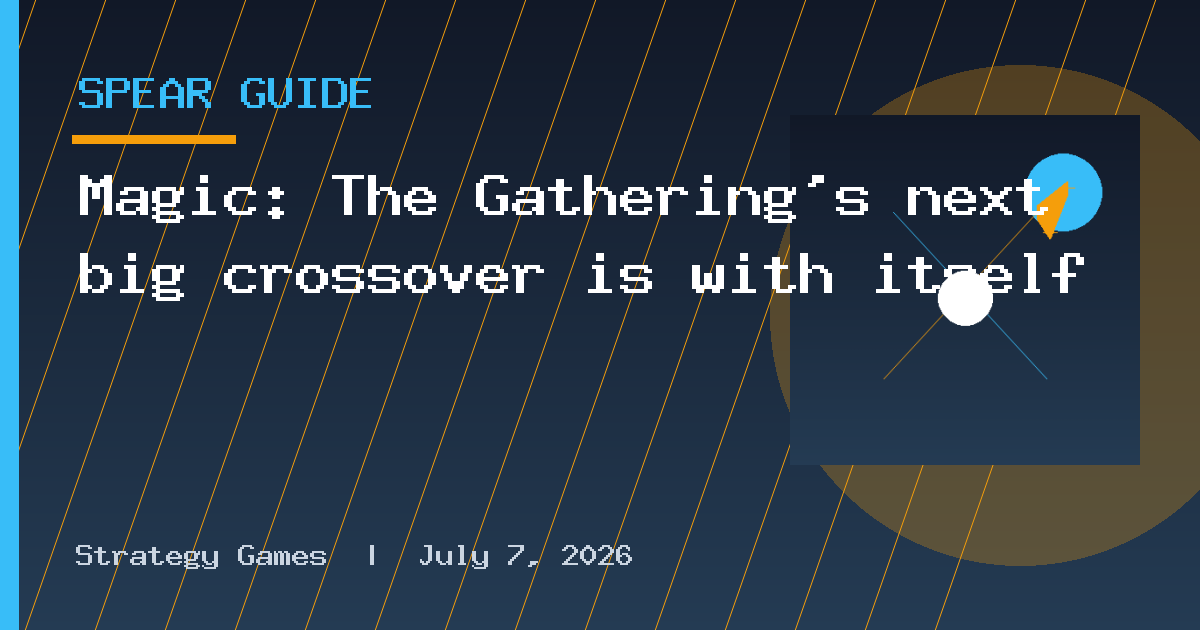 Magic: The Gathering's next big crossover is with itself