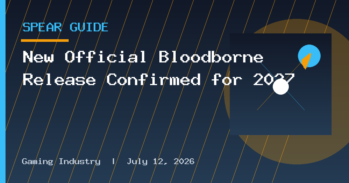 New Official Bloodborne Release Confirmed for 2027
